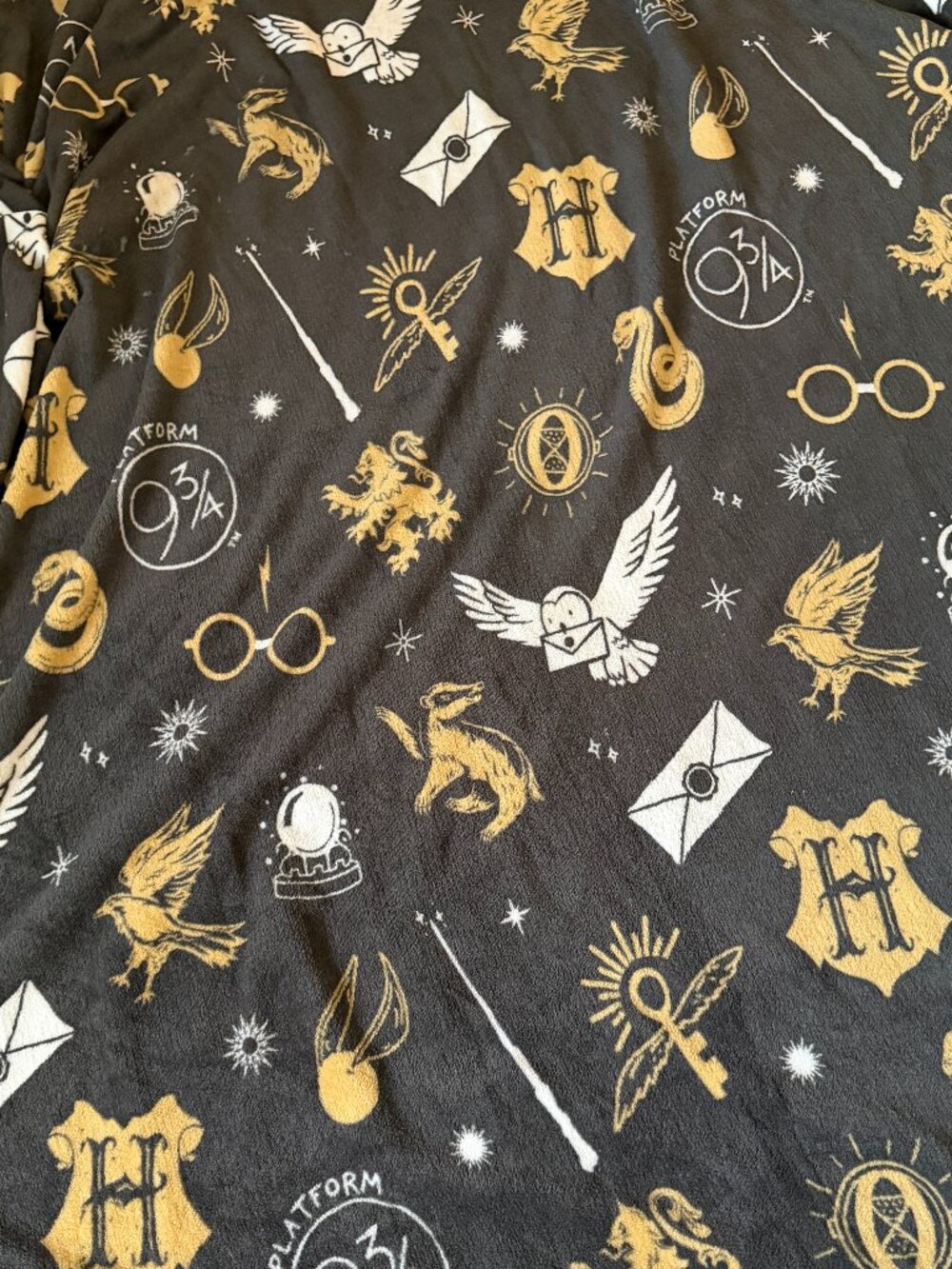 Harry Potter Hedwig & Hogwarts Blanket